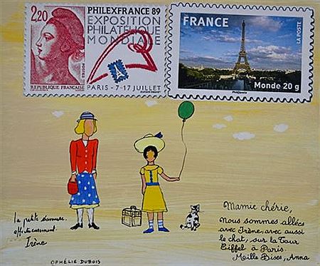 Sample artwork by Ophelie Dubois, known for painting - View similar artists and auction records
