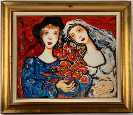 Sample artwork by Simon Keitel (Born 1964), known for painting - View similar artists and auction records