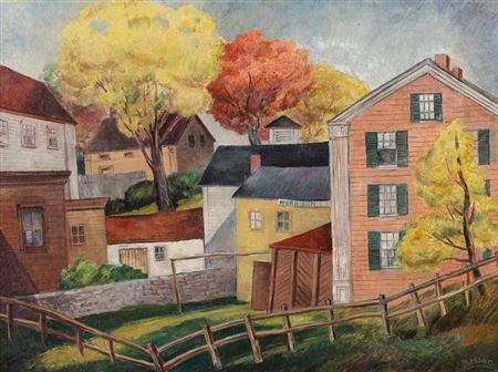 "Back Yards, c. 1935"