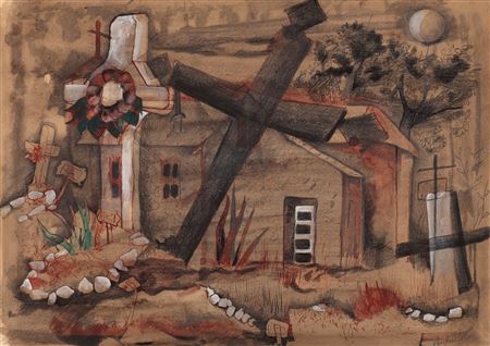 "Church at Terlingua, c. 1949"