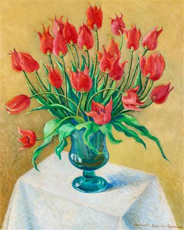 Untitled Still Life of Tulips