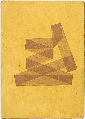 Altrosa Faltung auf Gelb by Hermann Glockner - Auction record, sale price, and art valuation. Compare with similar artists and explore comparable artworks.