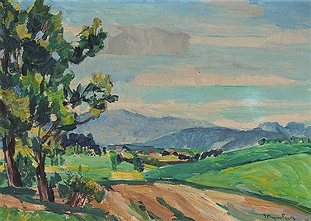 Ohne Titel (Pomeranian landscape)