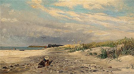 Kinder am Ostseestrand