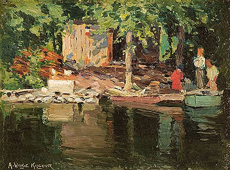 A FISHERMAN'S HOUSE, Lake St Francis, St Lawrence Rive