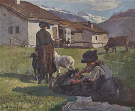 "Walliser Schafschur"