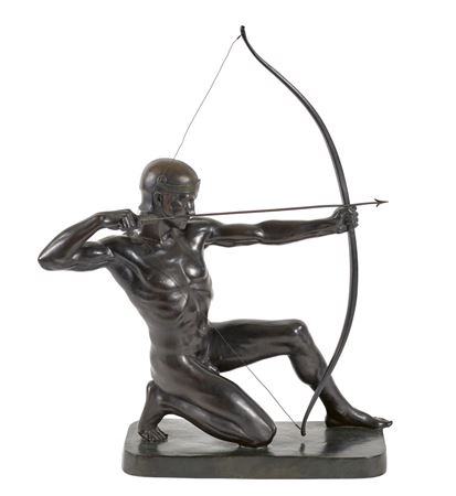 Kneeling archer by Rudolph Kaesbach - Auction record, sale price, and art valuation. Compare with similar artists and explore comparable artworks.
