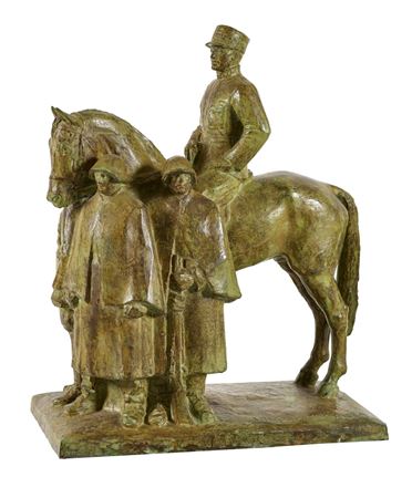 Sample artwork by Arnold Huggler (1894 - 1988), known for sculpture - View similar artists and auction records