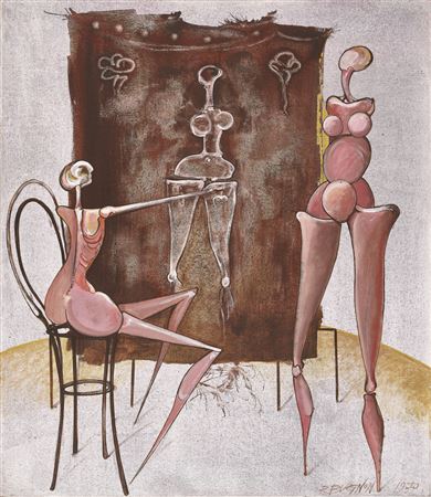 "The painter and his model"