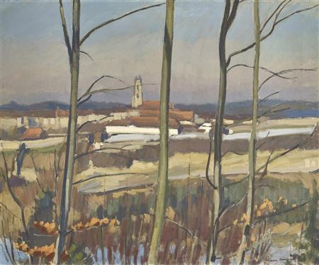 Sample artwork by Ernest Hiram Brulhard (1878 - 1947), known for painting - View similar artists and auction records