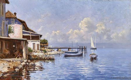 Summer light on Lake Geneva