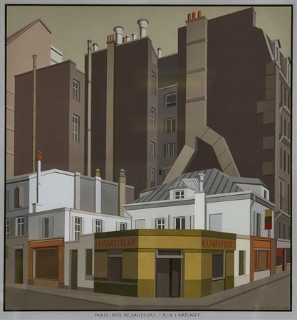 "Paris, Rue de Saussure / Rue Cardinet"