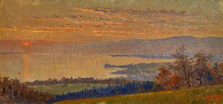 Vue sur le lac Léman