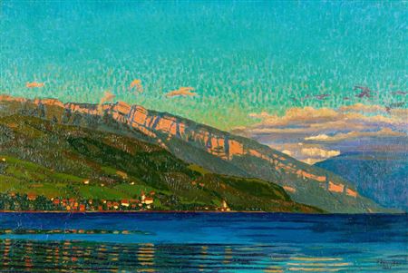Thunersee mit Merligen