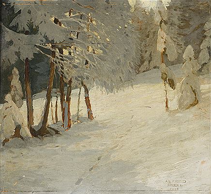 Rauhfrost in Koglerau