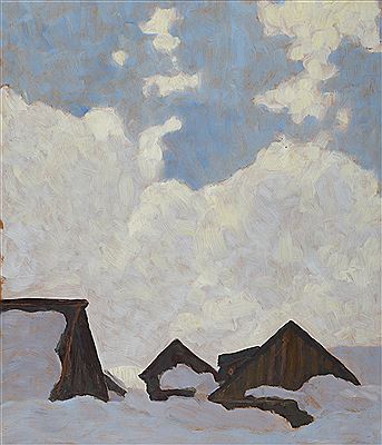 Alpine hut by Hans Franta - Auction record, sale price, and art valuation. Compare with similar artists and explore comparable artworks.