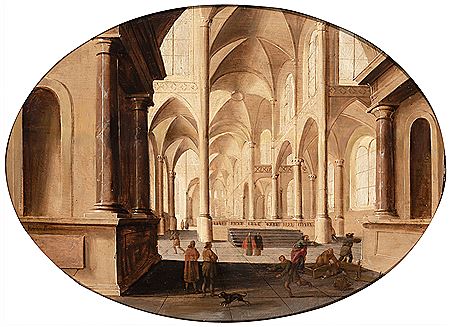 Christ Driving the Money lenders from the Temple