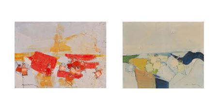 Sample artwork by Marek Halter (Born 1936), known for painting - View similar artists and auction records