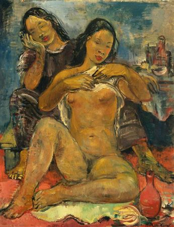 Tahitian Women by Maxim Kopf - Auction record, sale price, and art valuation. Compare with similar artists and explore comparable artworks.