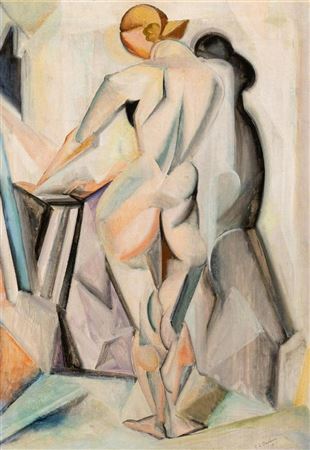 Cubist Figure, 1917