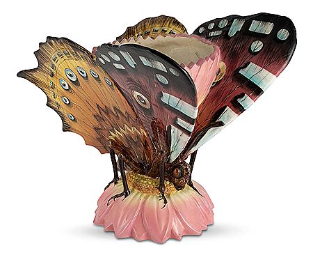 Majolica Large Butterfly Jardiniere