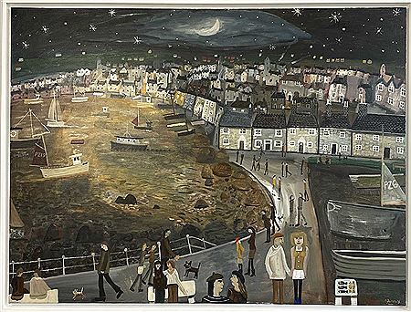A Walk to Newlyn, Nocturn by Alan Furneaux - Auction record, sale price, and art valuation. Compare with similar artists and explore comparable artworks.
