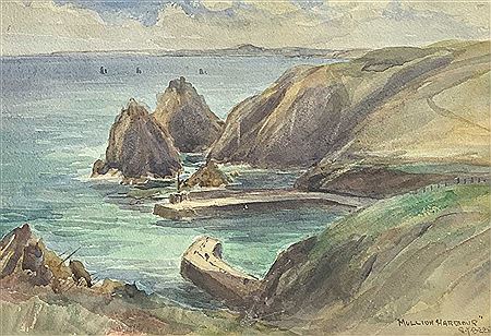 Mullion Harbour by Sidney James Beer - Auction record, sale price, and art valuation. Compare with similar artists and explore comparable artworks.