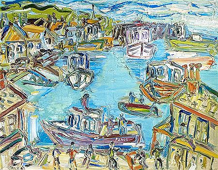Sample artwork by Sean Hayden (Born 1979), known for painting - View similar artists and auction records