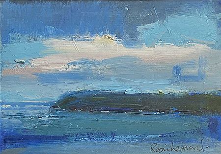 Cornish Coast by Robin Leonard - Auction record, sale price, and art valuation. Compare with similar artists and explore comparable artworks.