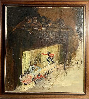 The Puppet Show by Jill Garnier - Auction record, sale price, and art valuation. Compare with similar artists and explore comparable artworks.