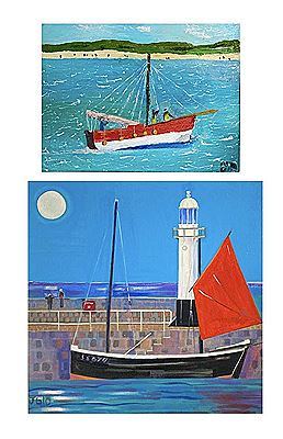 Chasing The Fish, St Ives /St Ives Harbour