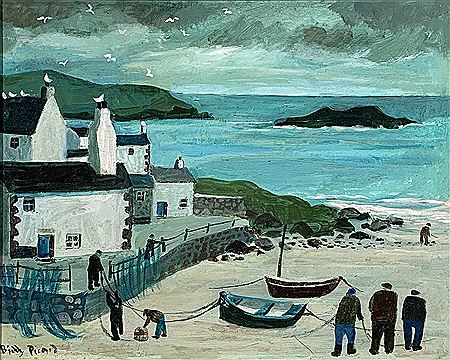 The Green Headland by Biddy Picard - Auction record, sale price, and art valuation. Compare with similar artists and explore comparable artworks.