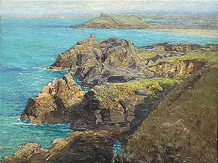 A view over Clodgy to Porthmeor and beyond
