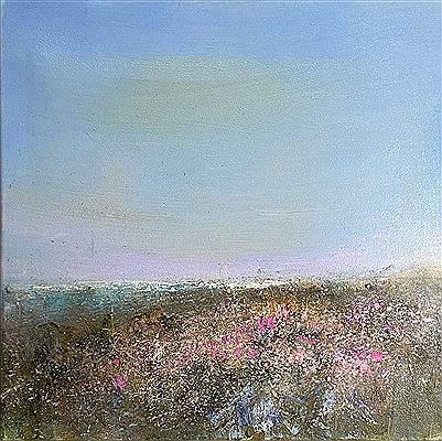 Wild Flowers Above Porthmeor Cove - St Ives by Chris Hankey - Auction record, sale price, and art valuation. Compare with similar artists and explore comparable artworks.