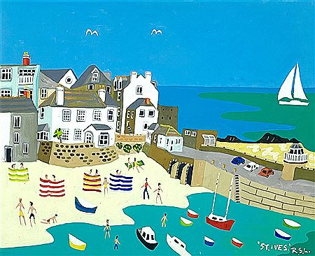 St Ives by Richard Lodey - Auction record, sale price, and art valuation. Compare with similar artists and explore comparable artworks.