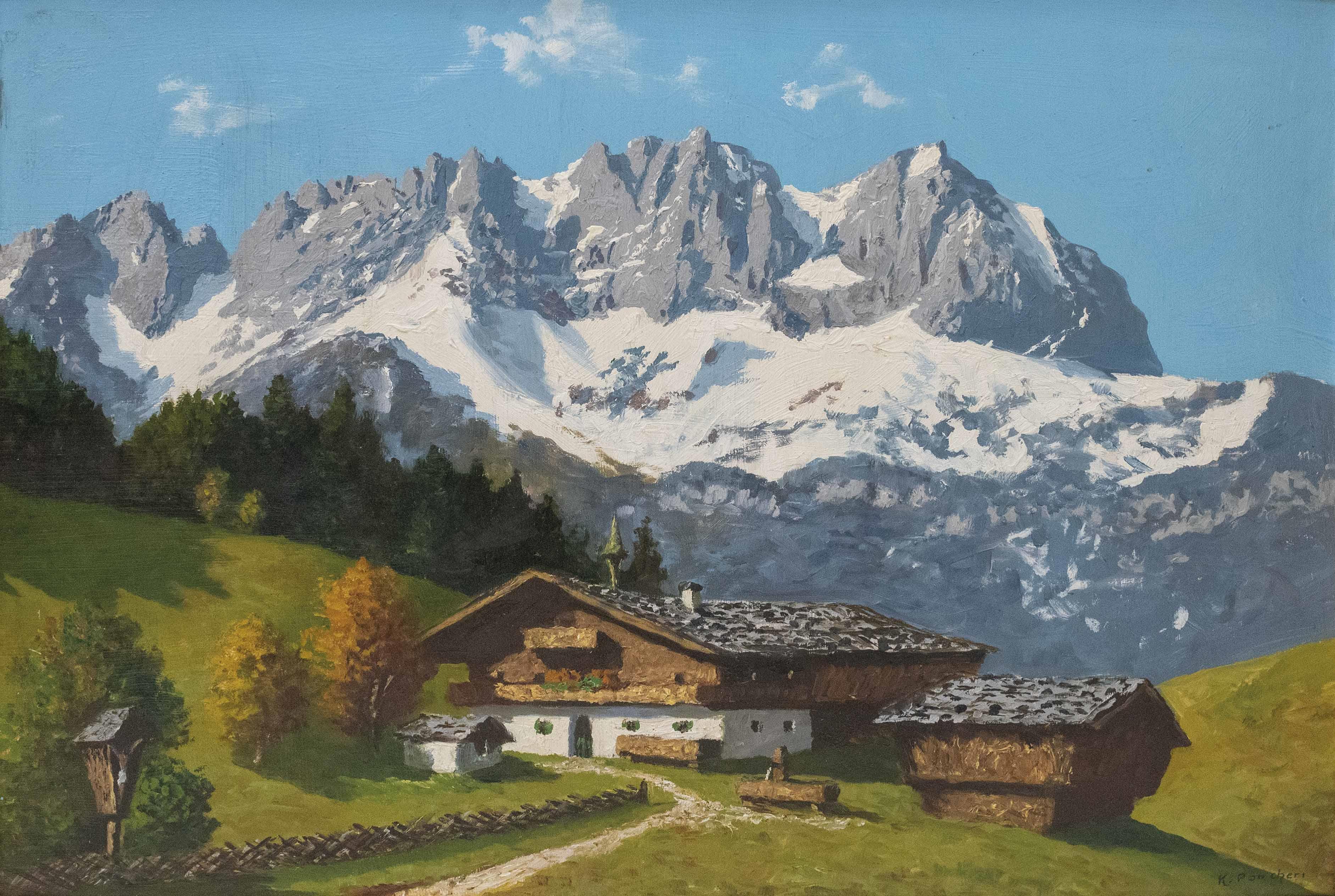 Sample artwork by Karl Pancheri (1907 - 1956), known for painting - View similar artists and auction records