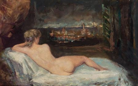 Sample artwork by Juan Antonio Morales (1912 - 1984), known for paintings - View similar artists and auction records