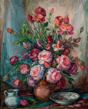 "Still life of flowers"
