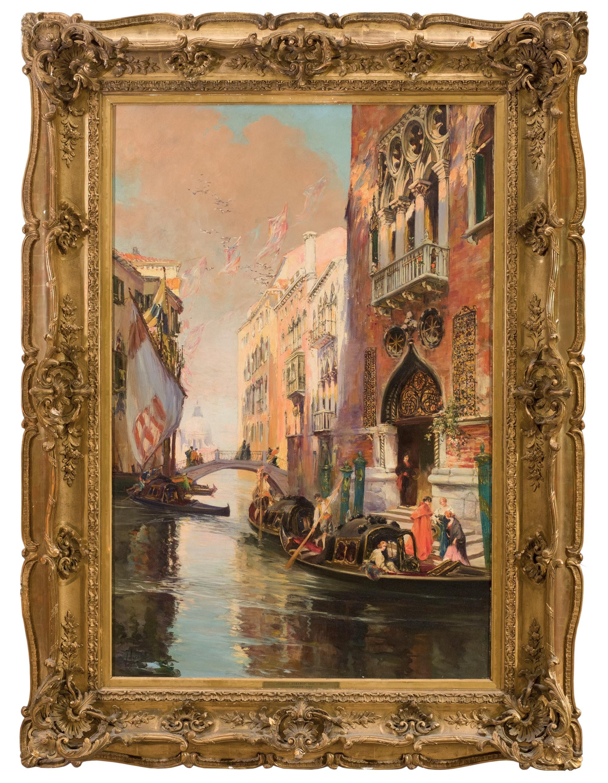 Canal de Venecia (1904) by Joaquim Agrasot Y Juan - Auction record, sale price, and art valuation. Compare with similar artists and explore comparable artworks.