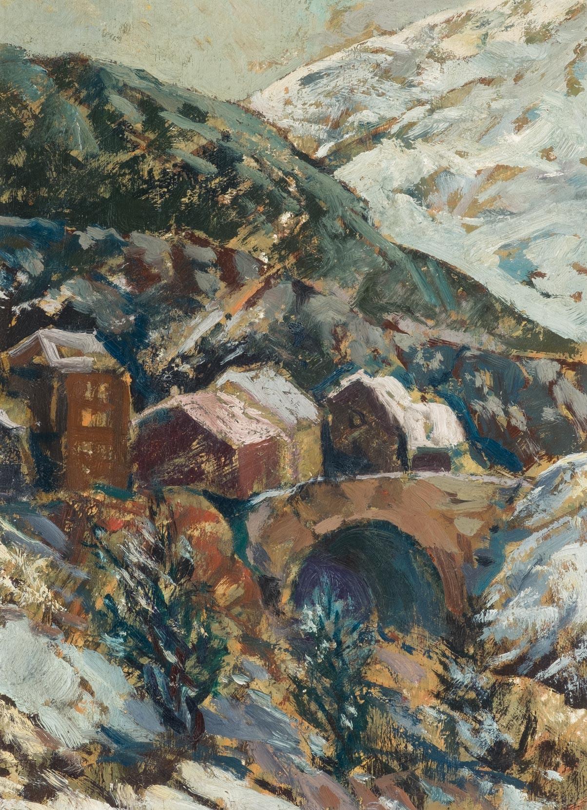 "Paisaje nevado"