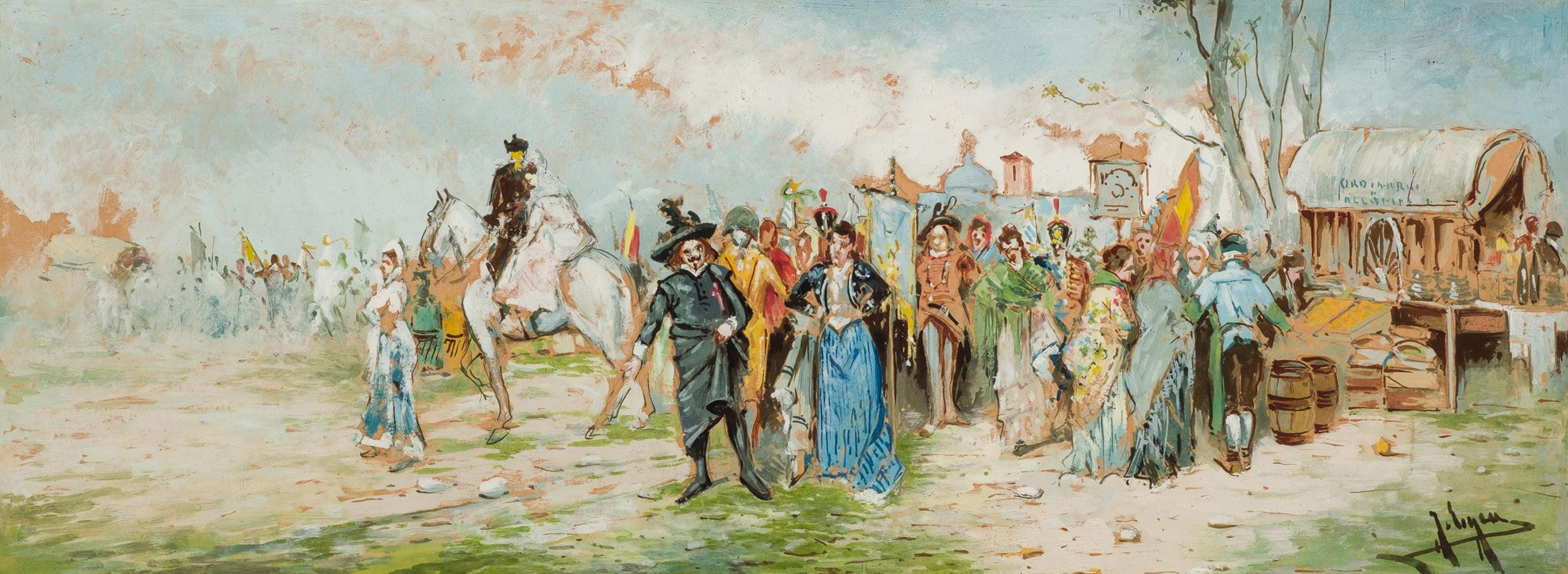 Sample artwork by Juan Egea Y Marin (Born c.1860), known for painting - View similar artists and auction records