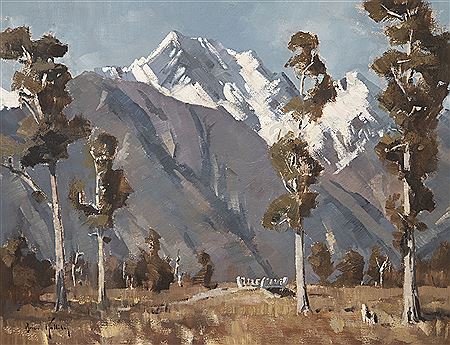 Mt Cook by Brian Halliday - Auction record, sale price, and art valuation. Compare with similar artists and explore comparable artworks.
