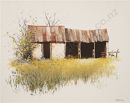 Old Stables Arrowtown by Mike McKenzie Ponder - Auction record, sale price, and art valuation. Compare with similar artists and explore comparable artworks.