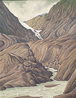 The Glaciers - South Island No. 2