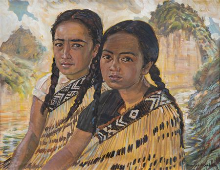 Sample artwork by Harry Linley Richardson (1878 - 1947), known for paintings - View similar artists and auction records
