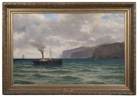 Ready for the Tow, Lyttelton Harbour by John Gibb - Auction record, sale price, and art valuation. Compare with similar artists and explore comparable artworks.