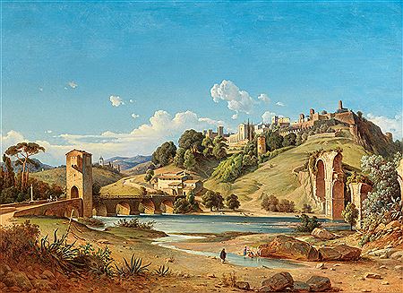Blick auf die Stadt Narni