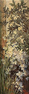 Sample artwork by Hermione von Preuschen (1854 - 1918), known for floral still lifes, symbolist paintings, and historical still lifes - View similar artists and auction records