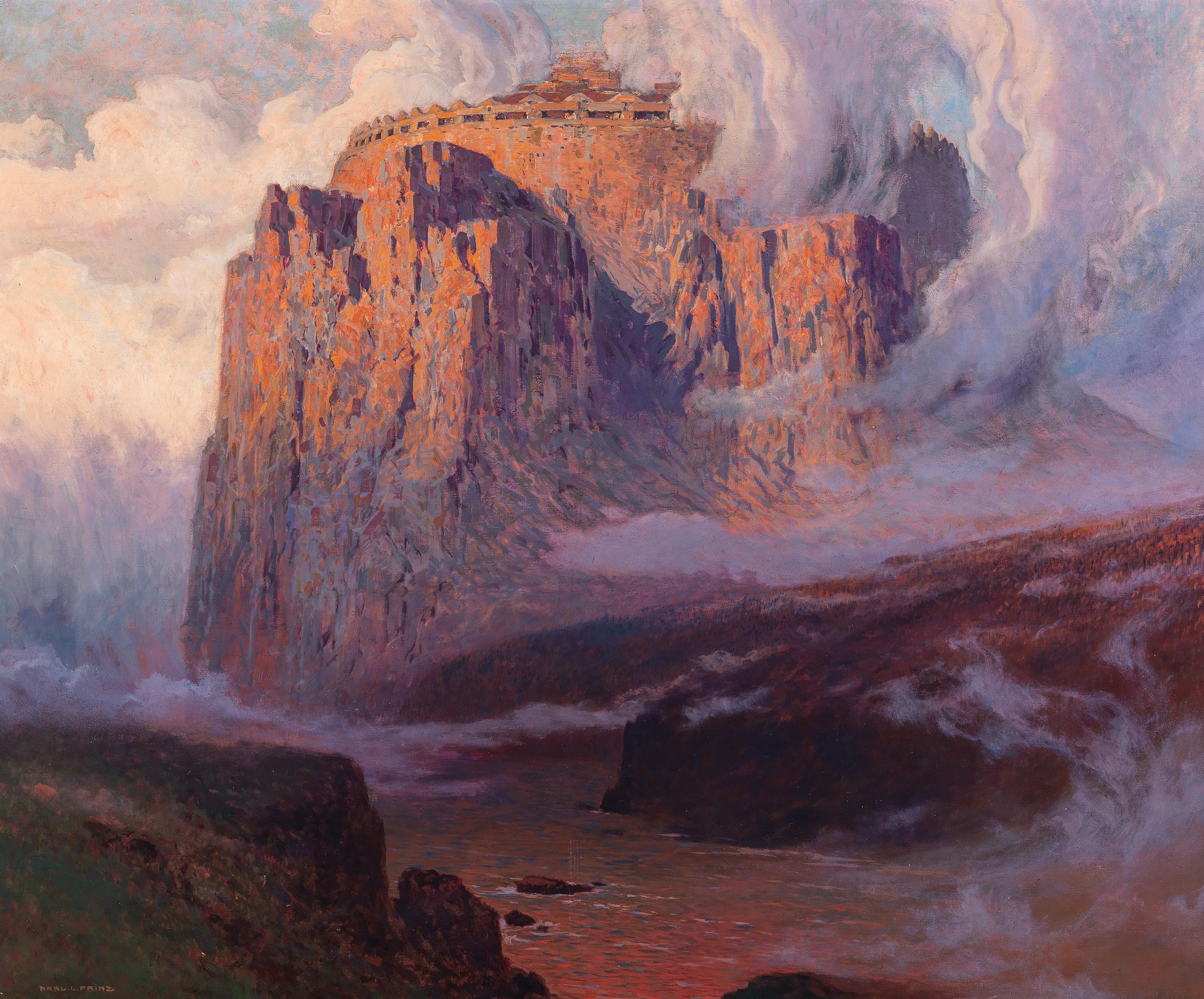 Sample artwork by Karl Ludwig Prinz (1875 - 1944), known for landscape painting - View similar artists and auction records