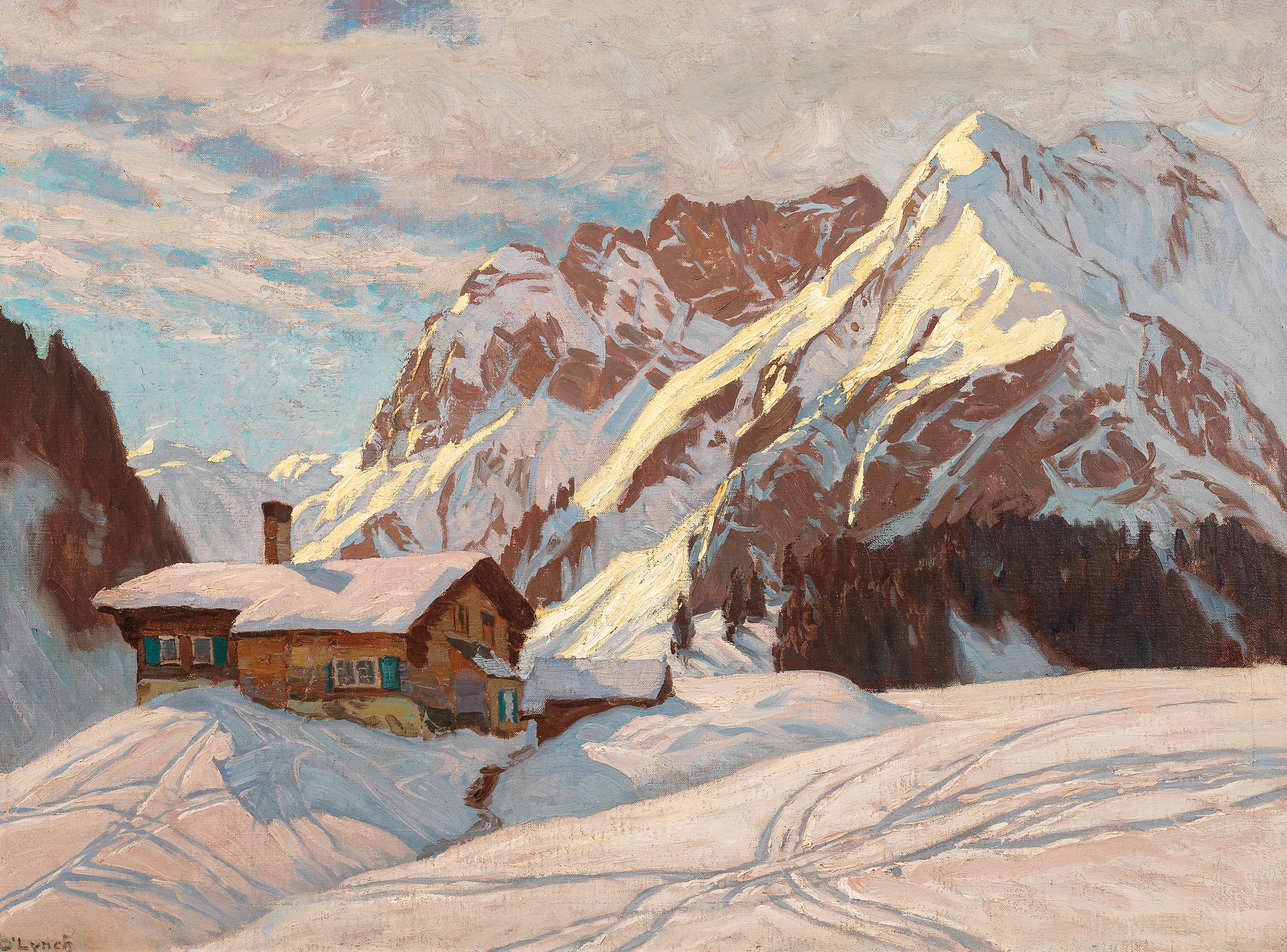 The Karwendel Mountains by Karl O'Lynch - Auction record, sale price, and art valuation. Compare with similar artists and explore comparable artworks.